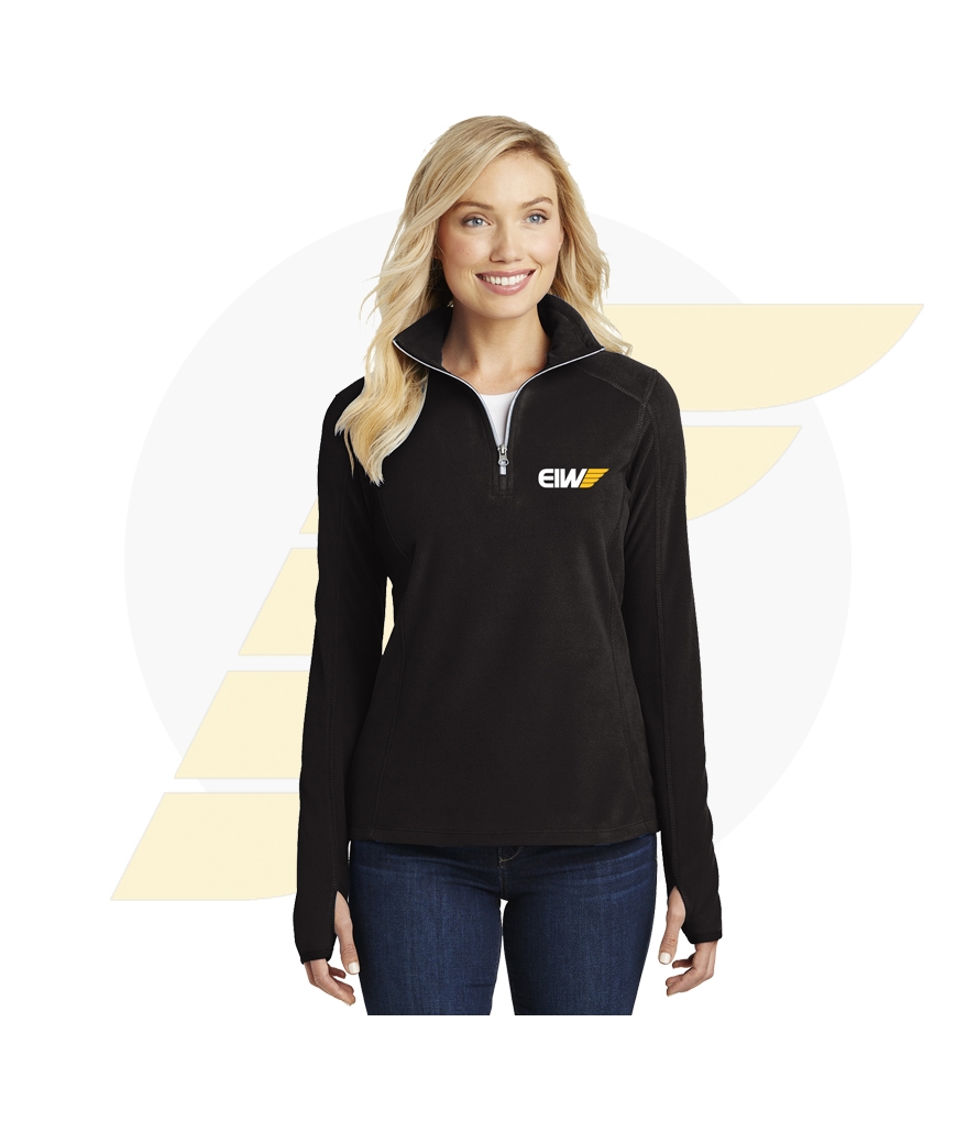 Port Authority Ladies Microfleece 1/2-Zip Pullover â Eagle Iron Works Gear Powered by Ravine